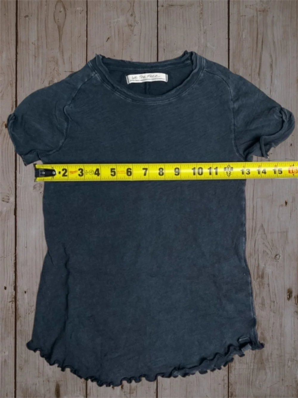 Free People Be My Baby Tee NWT We The Free Black - Picture 5 of 7